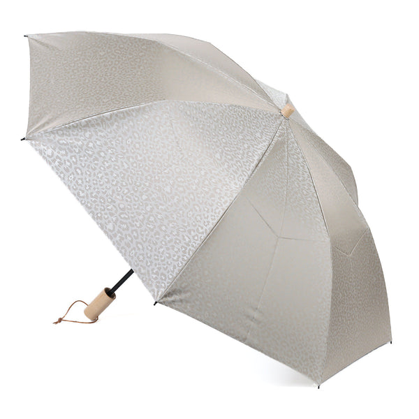 ☆NEW☆ 遮光遮熱 55cm 2way仕様 折りたたみ傘 トート型傘バッグ レオパード柄