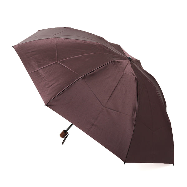 Satin Jacquard Dot 14 Ribs Long Umbrella 