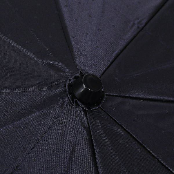 Satin Jacquard Dot 14 Ribs Long Umbrella 