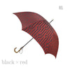[Umbrella for Rain or Shine] Tokyo Western Umbrella Ladies “Take Kurunpa” Madras Check Long Umbrella
