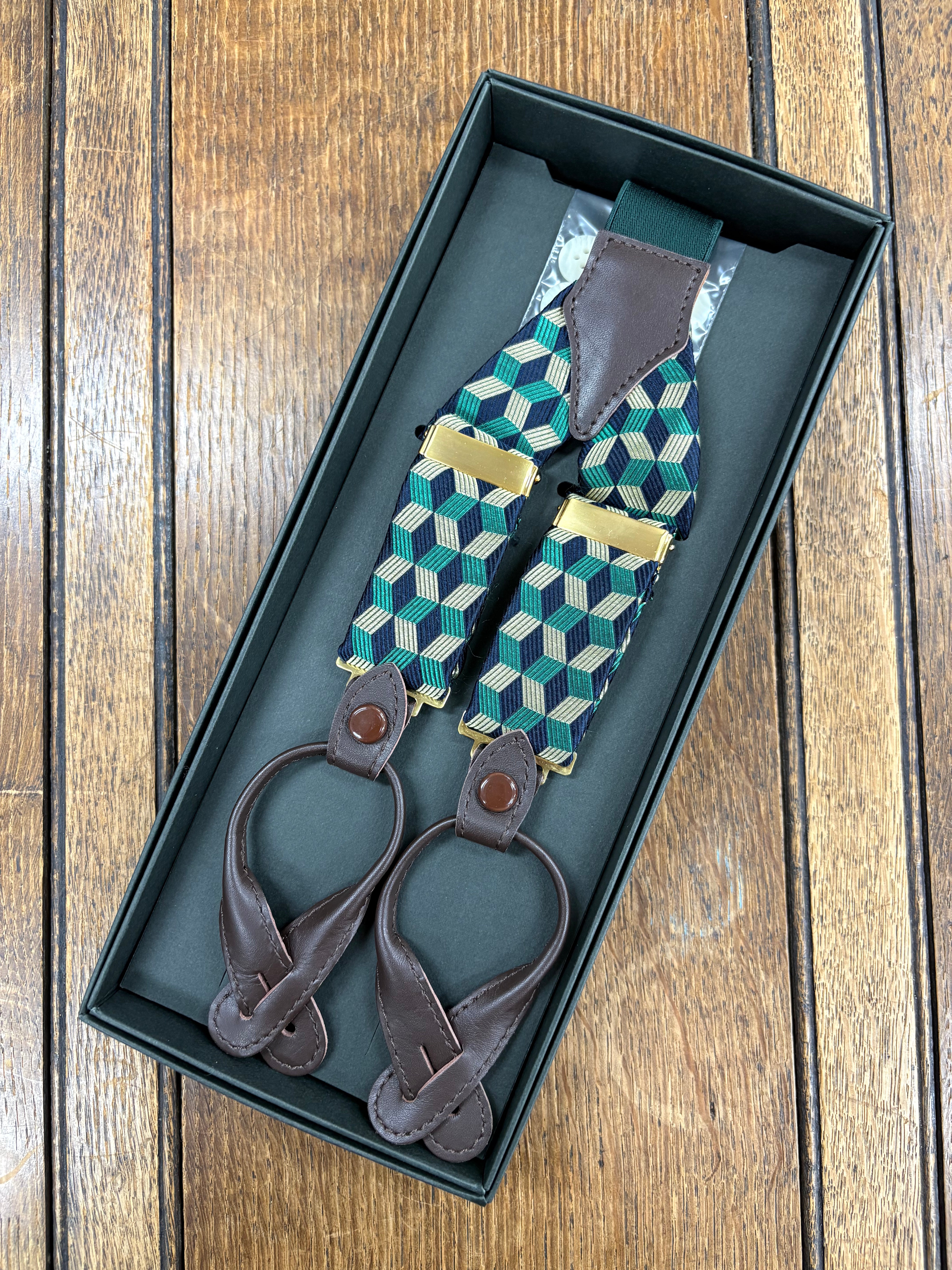 シルク幾何学　サスペンダー