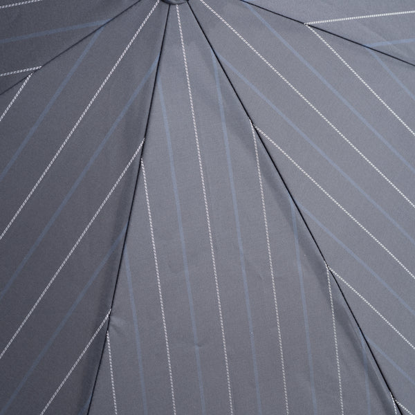 Automatic Open/Close Alternate Stripe Folding Umbrella 