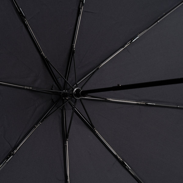 ダブルフェイス カラーストライプ 耐風骨 折りたたみ傘