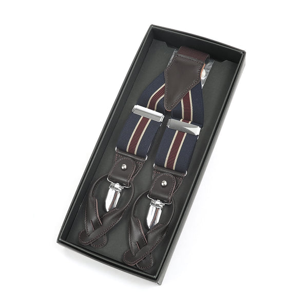 35mm Gebart Stripe 2WAY Suspenders