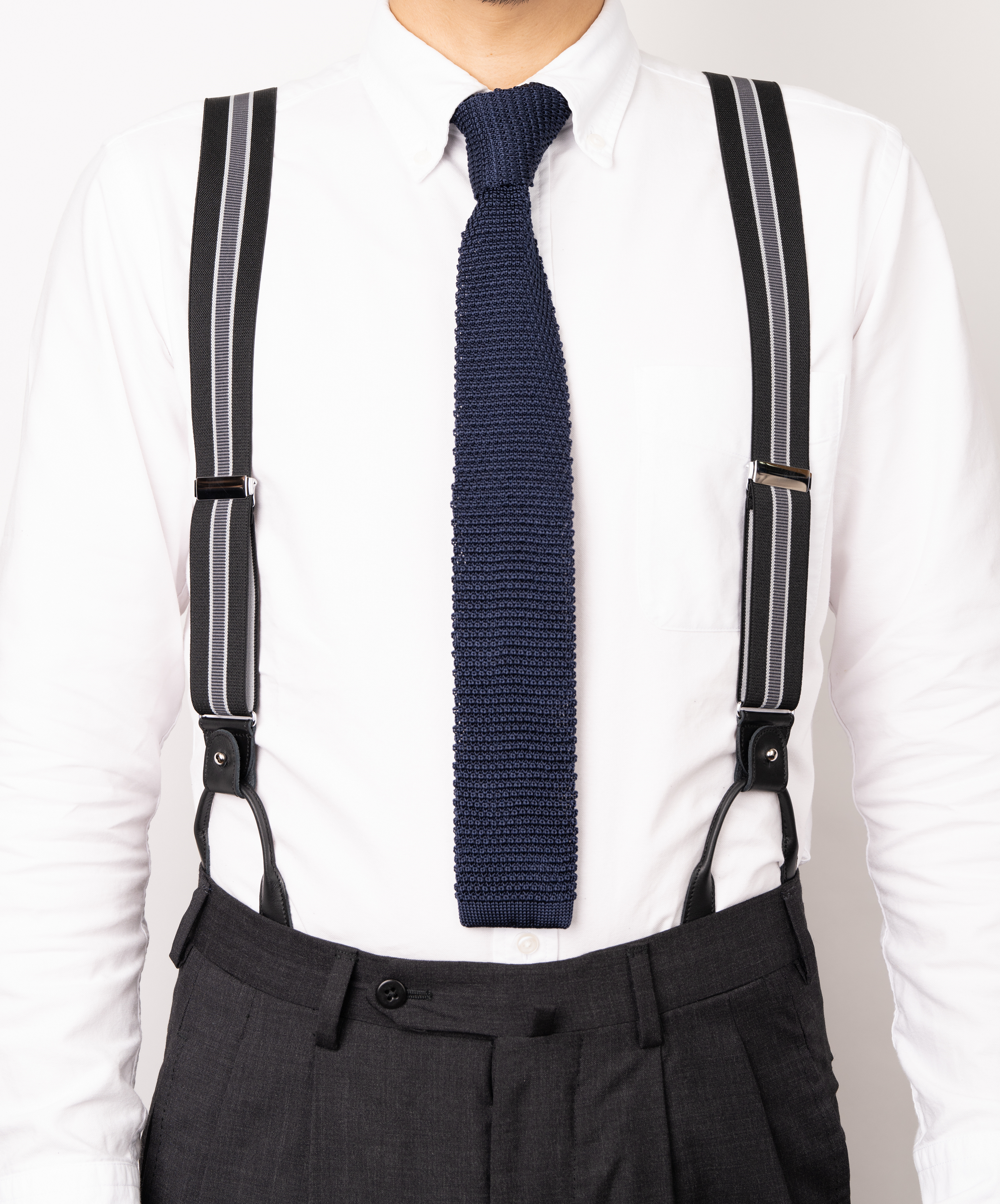 35mm Gebart Stripe 2WAY Suspenders