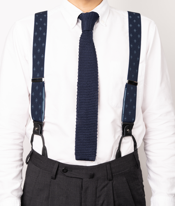 35mm Gebart Komon Pattern 2WAY Suspenders