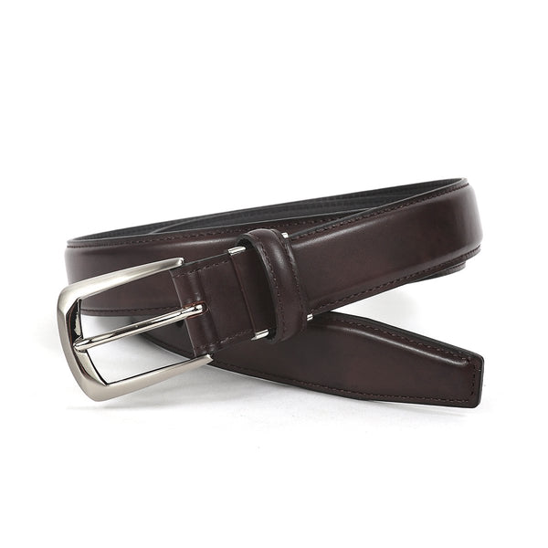 Japanese Leather Belt 30mm Antique (Tamponato style) Leather Belt