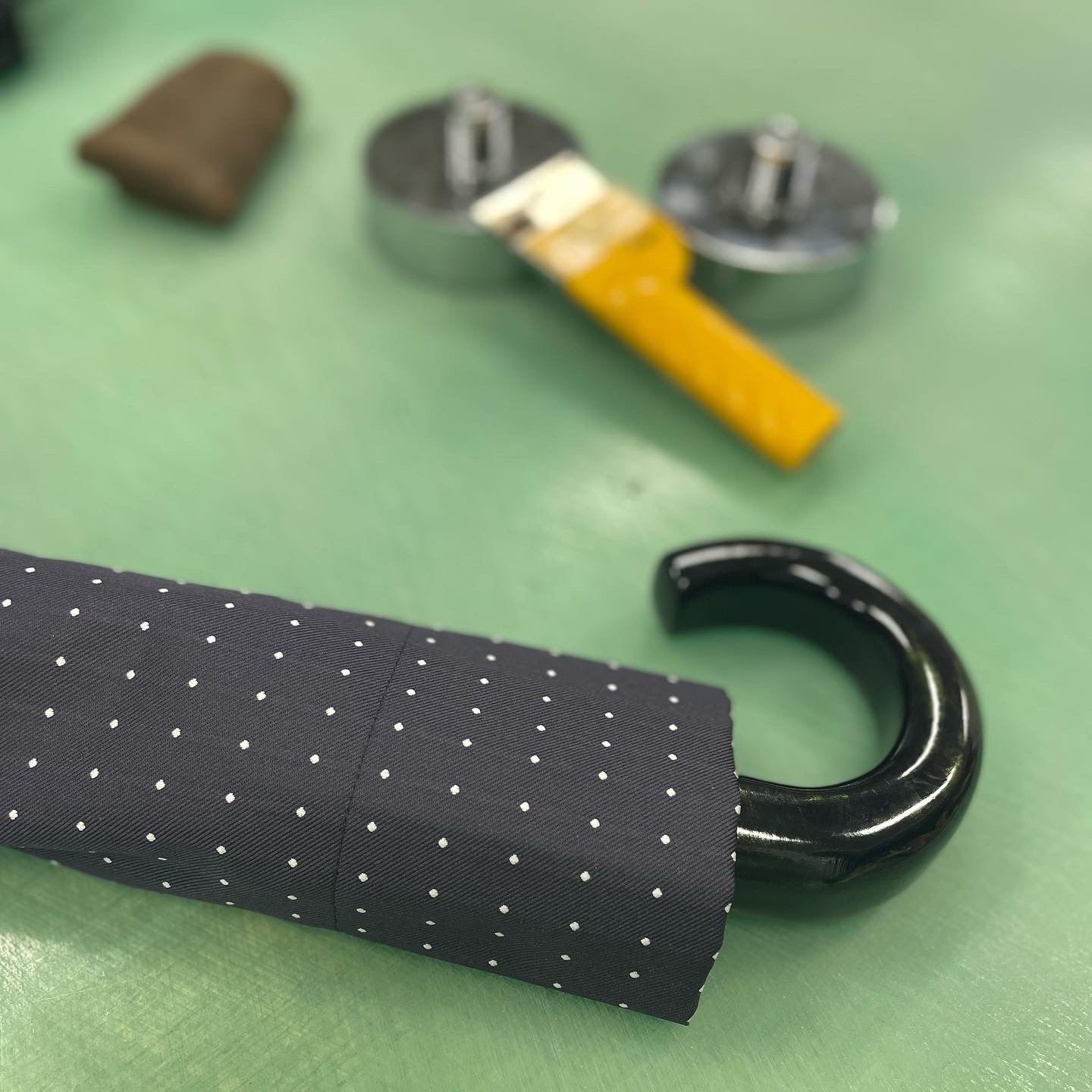 ドットジャカード 折りたたみ傘