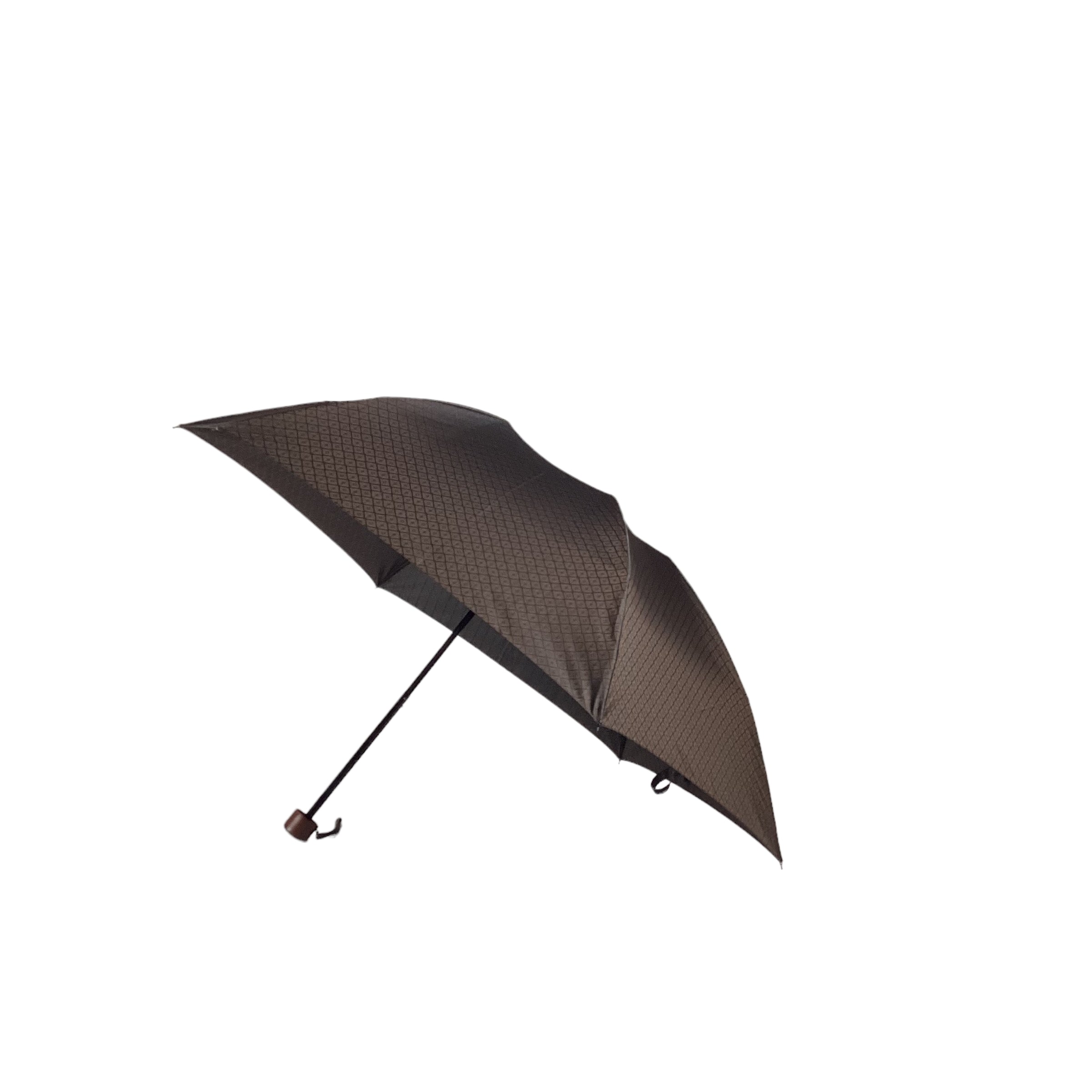 ミニ フラット 甲州織　イタリー小紋　 折りたたみ傘