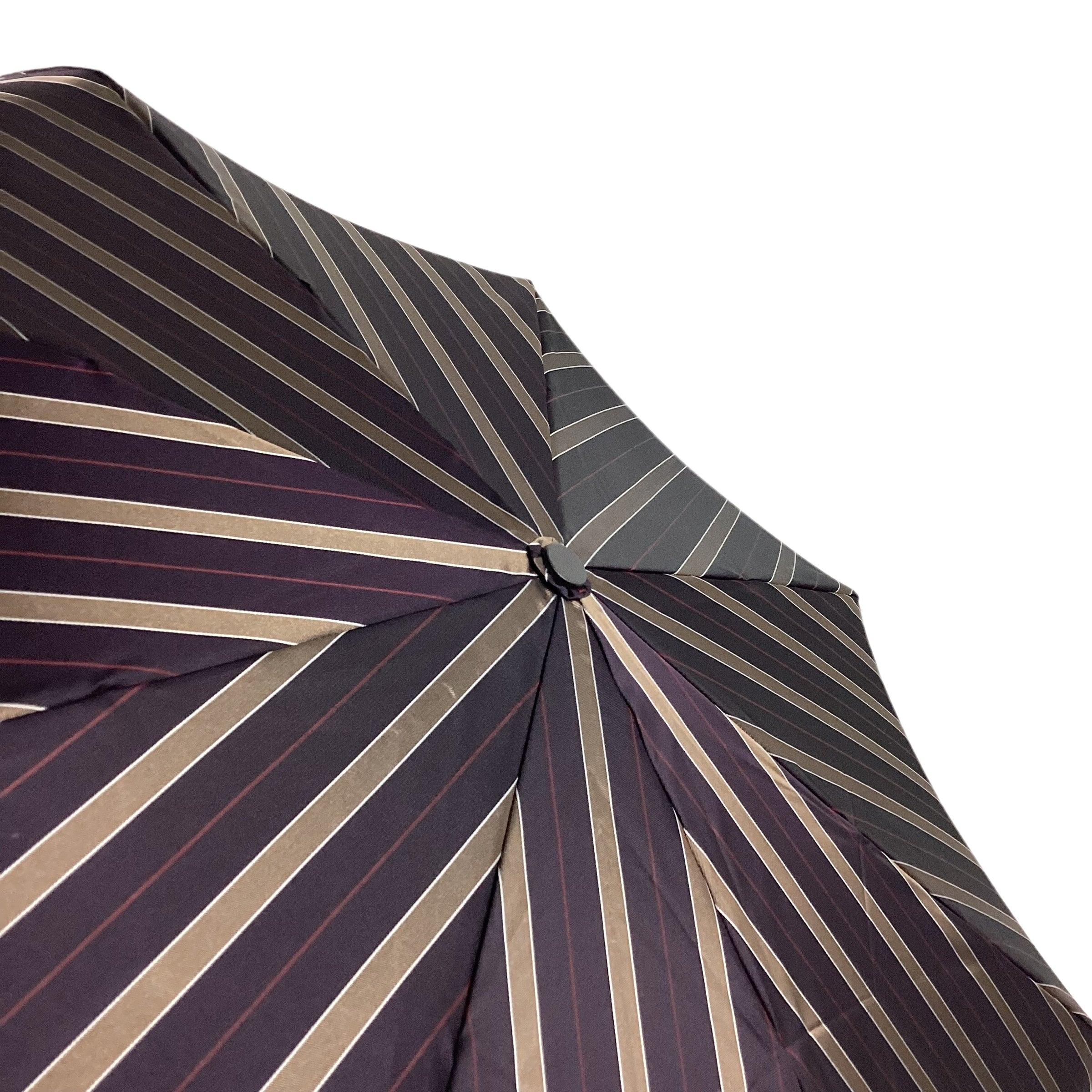 オルタネートストライプ　耐風骨 折りたたみ傘　