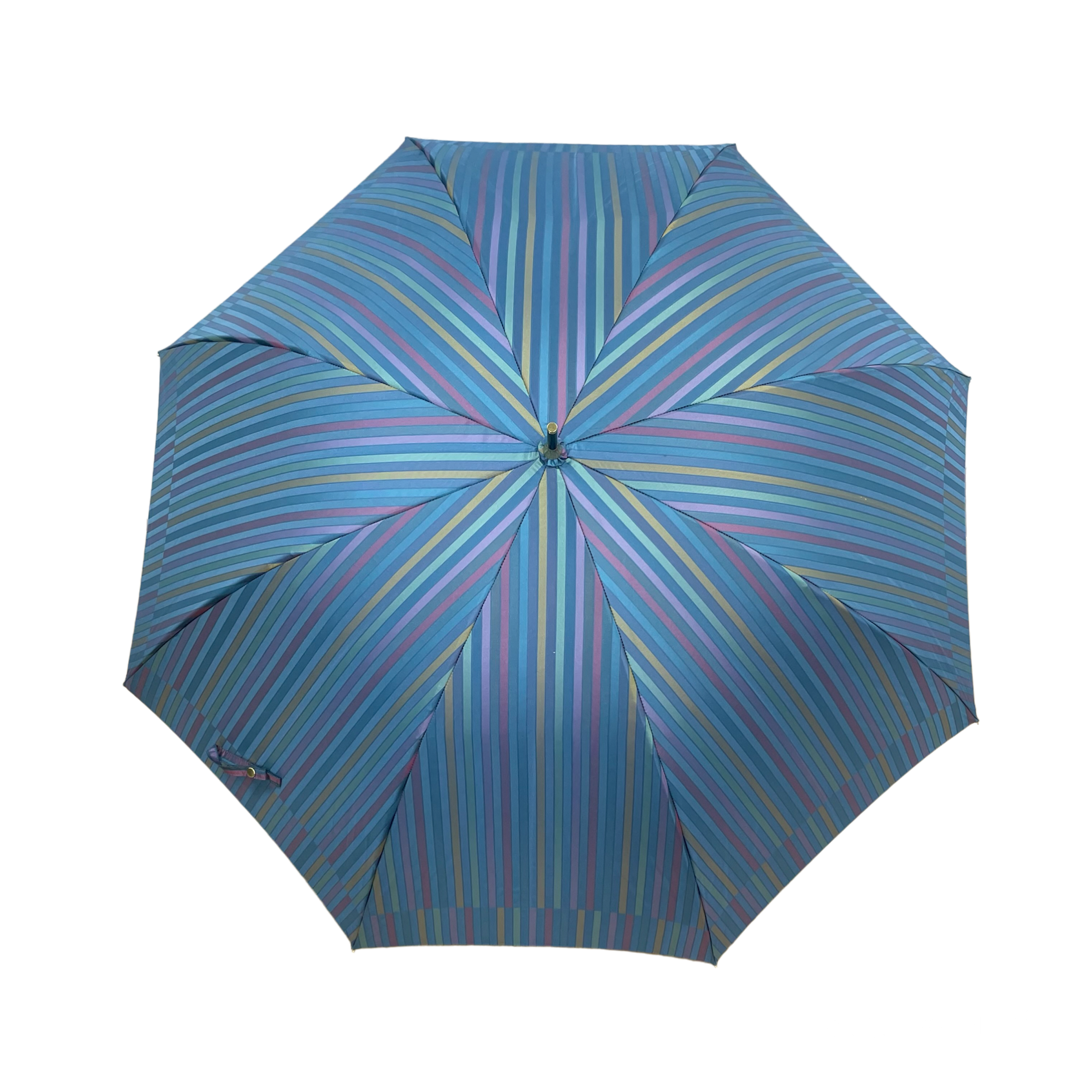 Women's Satin Dot Thin Roll Long Umbrella