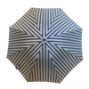 【一級遮光】レディース　ブルー ストライプ 日傘