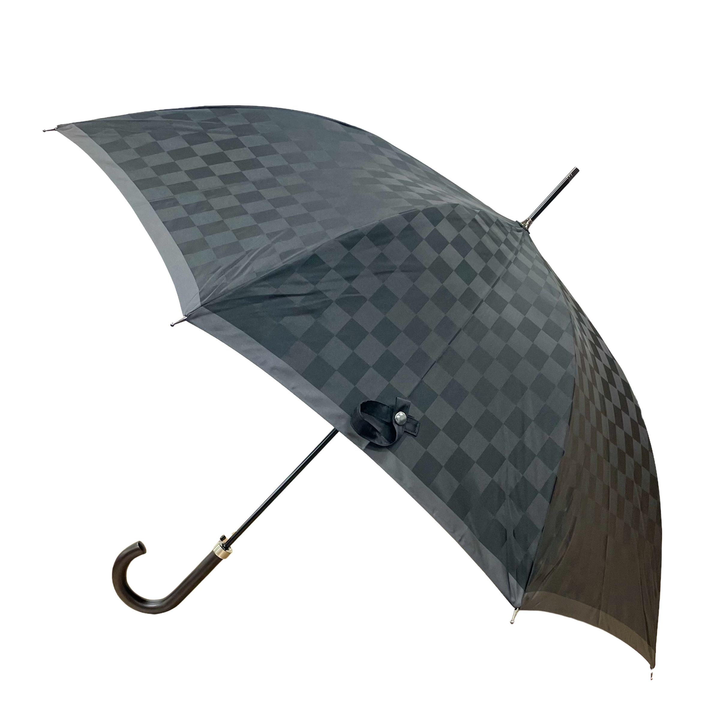 Bright Stripe Wind Resistant Jump Bone Long Umbrella 