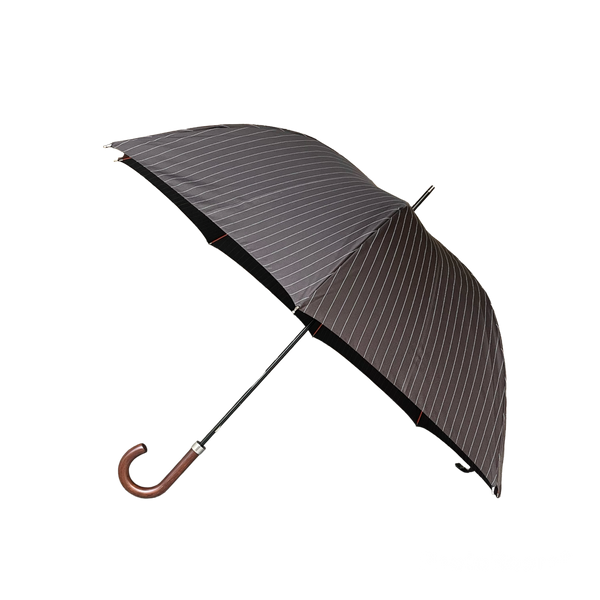 Double face color stripe long umbrella 