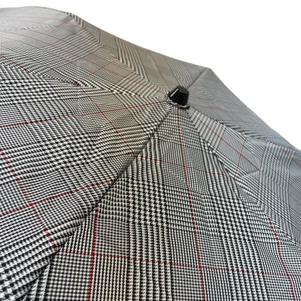 全天候型　ハイブリッド　グレンチェック【一級遮光】 折りたたみ傘