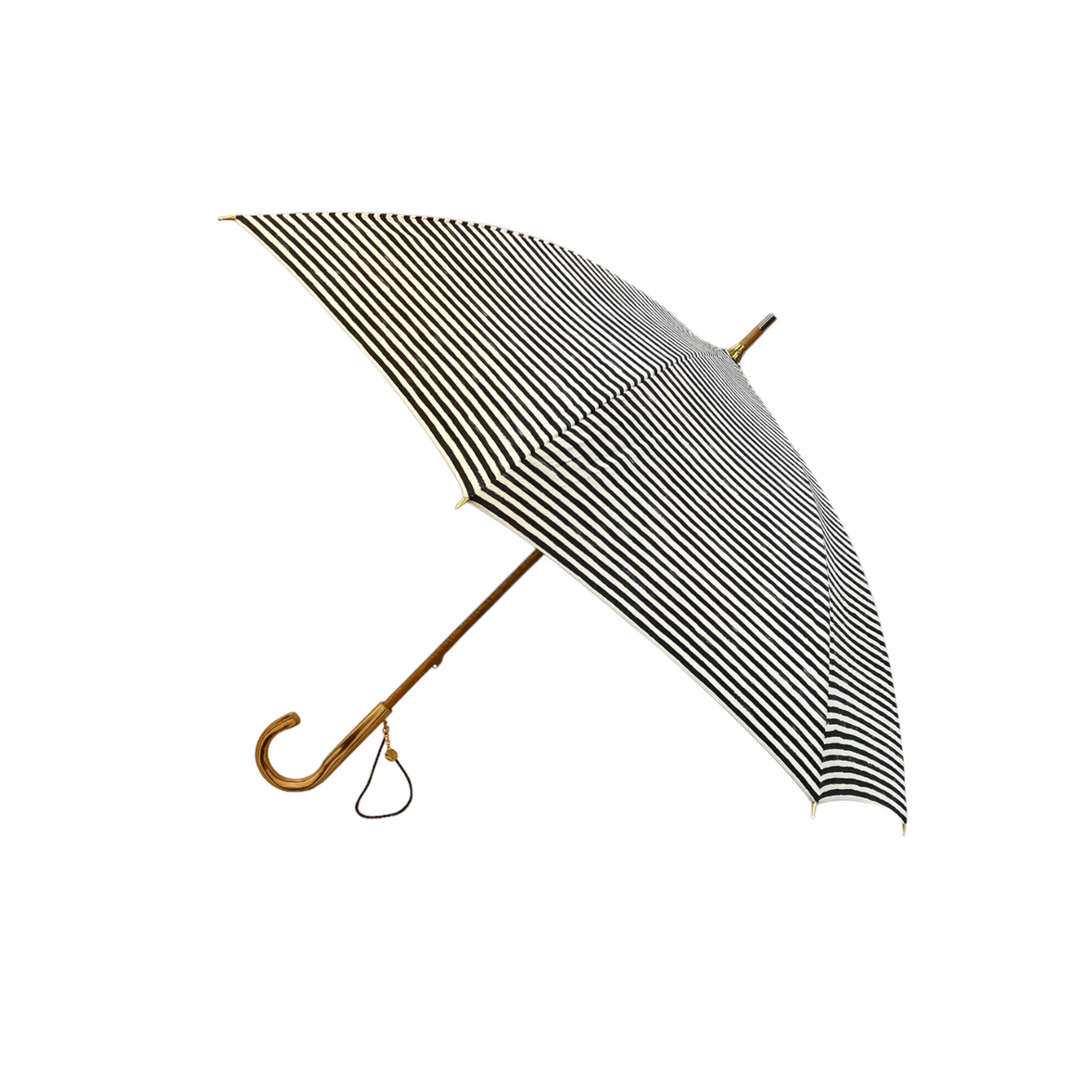 [Umbrella for Rain or Shine] Tokyo Western Umbrella Ladies “Take Kurunpa” Madras Check Long Umbrella