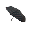 [Official Limited] Chalk Stripe Windproof Bone Folding Umbrella 