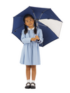 Kids School Long Umbrella with Reflective tape 