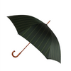 Limited Edition 20 Limited Green Stripe Single Stick Maple Solid Long Umbrella